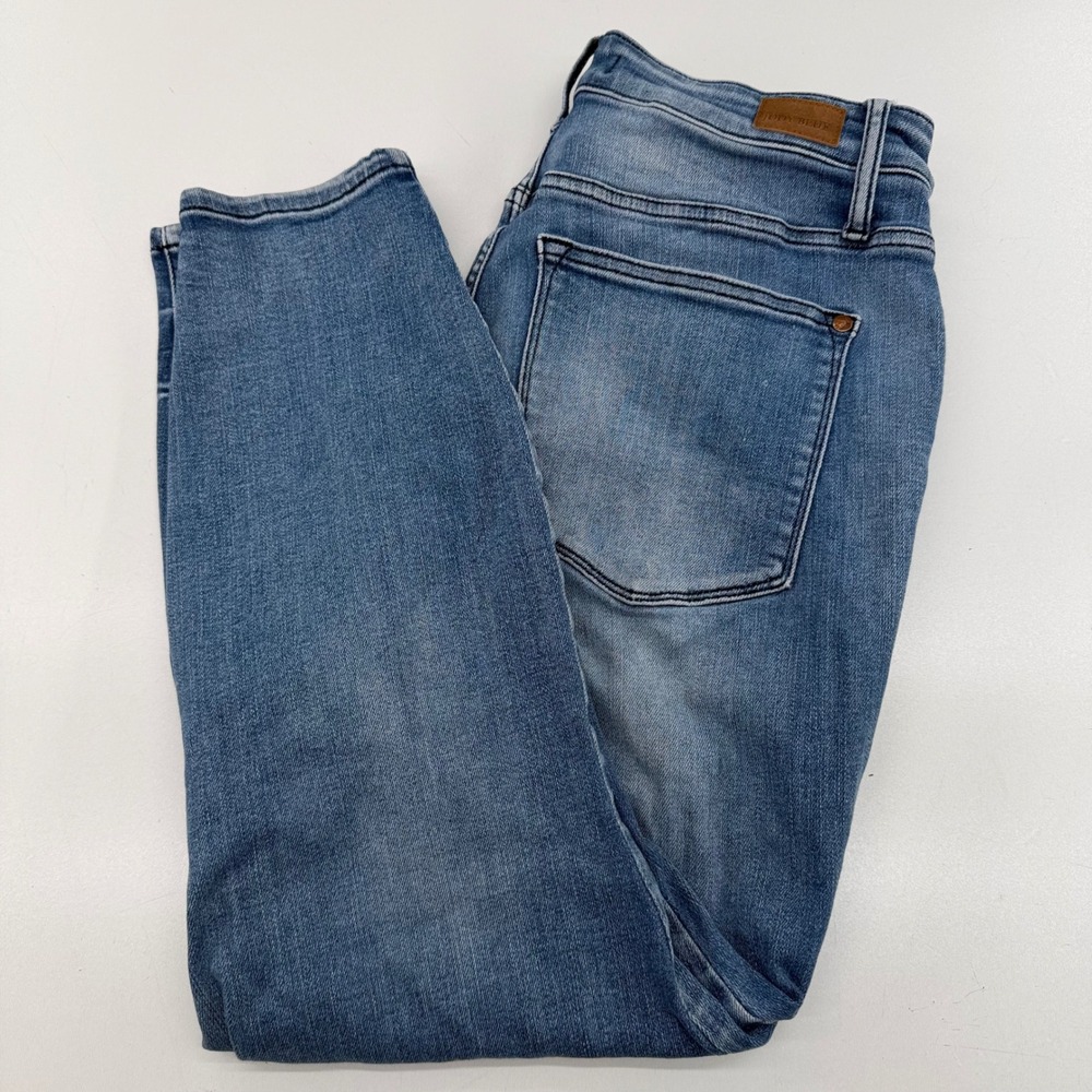 Judy Blue High Waist Skinny Jeans Medium Wash JB88525 Womens Size 14W 26 Inseam